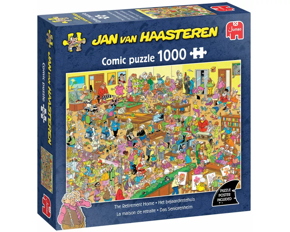 Jan van Haasteren - Das Seniorenheim - Puzzle 1000 Teile
