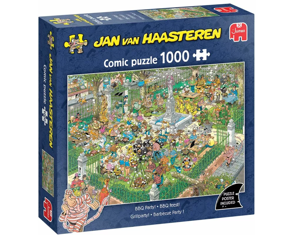Jan van Haasteren -Grillparty (1000 pieces)