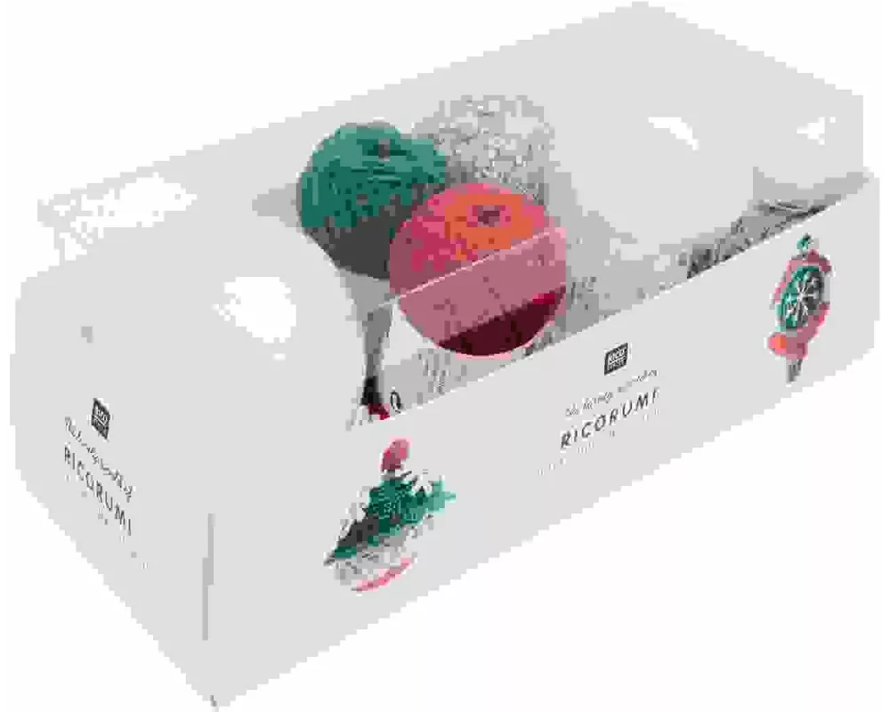 Ricorumi Häkelset"Christbaumkugeln - Variante Silber"