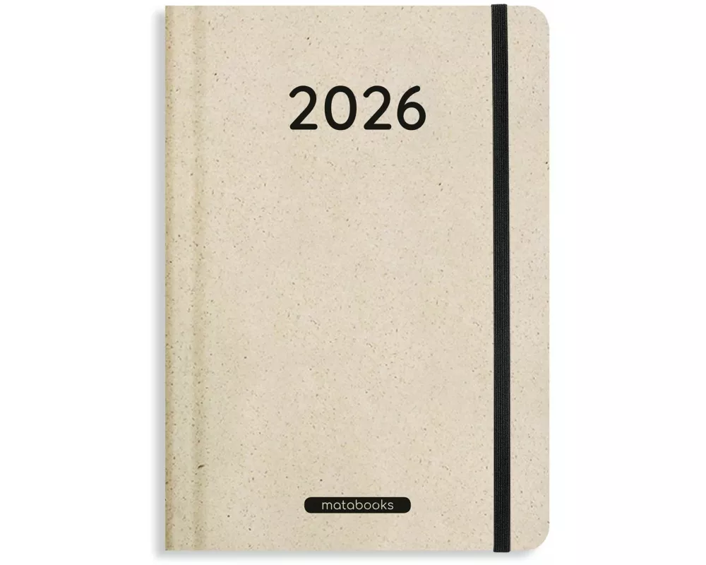 matabooks - A5 Kalender Samaya 2026 Farbe: Nature M (DE/EN)