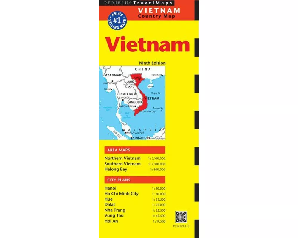 Vietnam Travel Map Ninth Edition