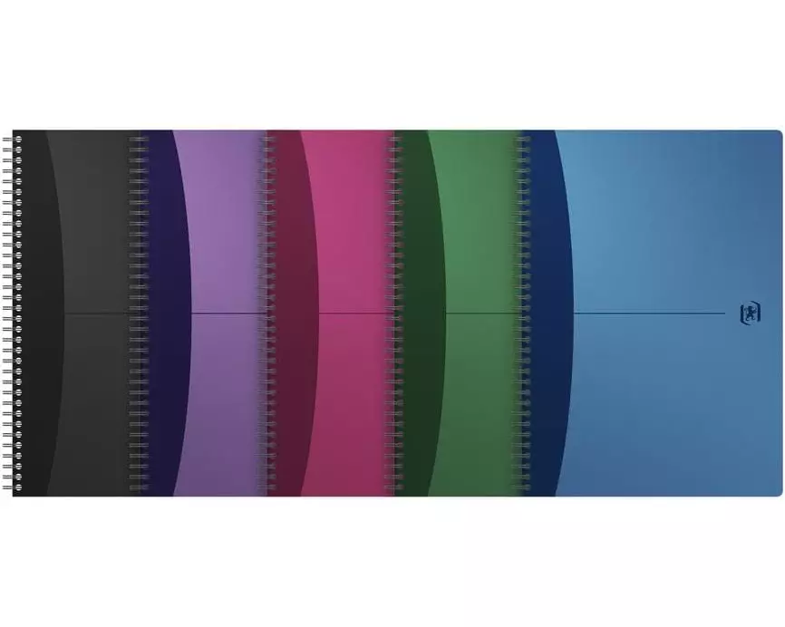 Oxford Schulheft A4, liniert, Assortiert