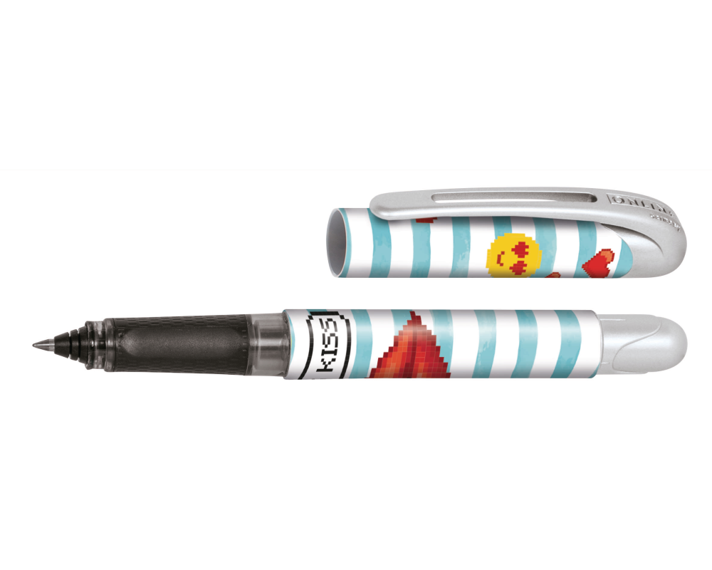 ONLINE Rollerball College II 0.7mm 12474/3D Kiss Kiss blau
