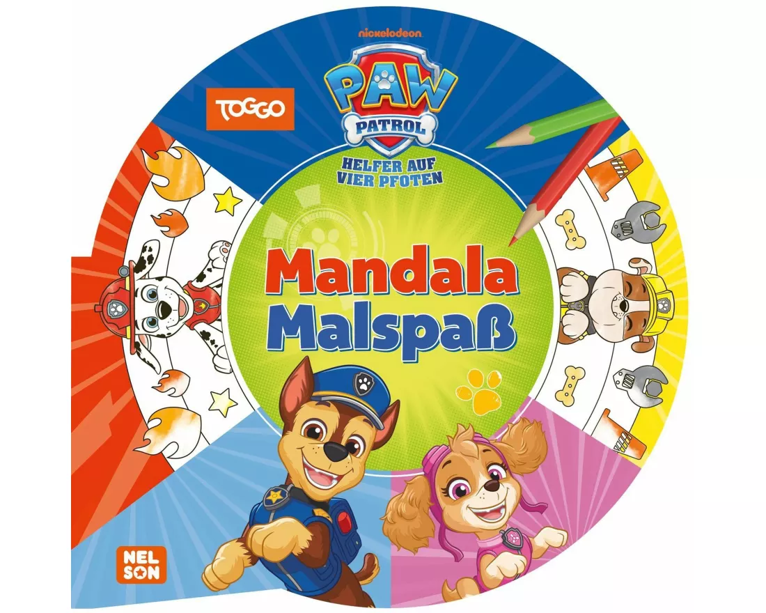 PAW Patrol Mitmachbuch: Mandala-Malspaß