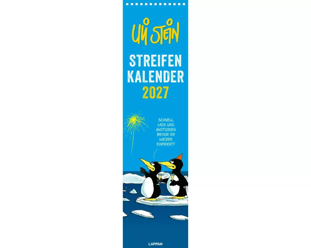 Uli Stein Streifenkalender 2027: Monatskalender für die Wand