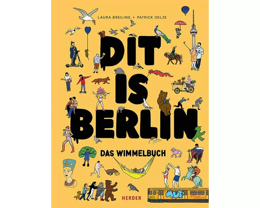 Dit is Berlin. Das Wimmelbuch