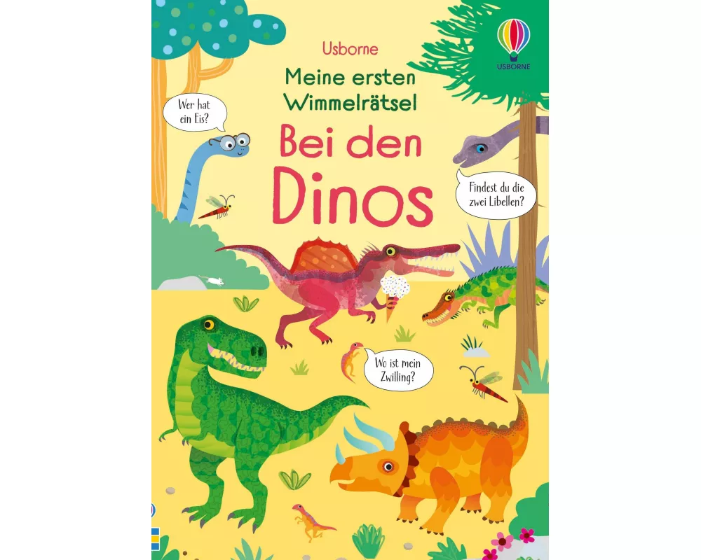 Meine ersten Wimmelrätsel: Bei den Dinos