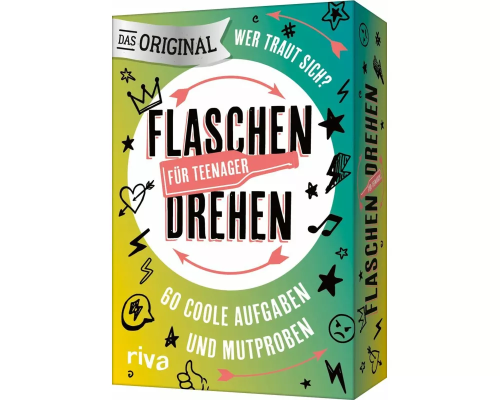 Flaschendrehen - Für Teenager: 60 coole Aufgaben und Mutproben