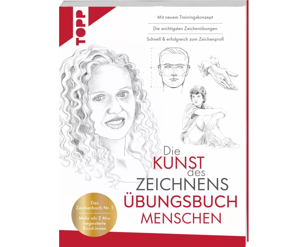 Die Kunst des Zeichnens Übungsbuch - Menschen. Mit neuem Trainingskonzept