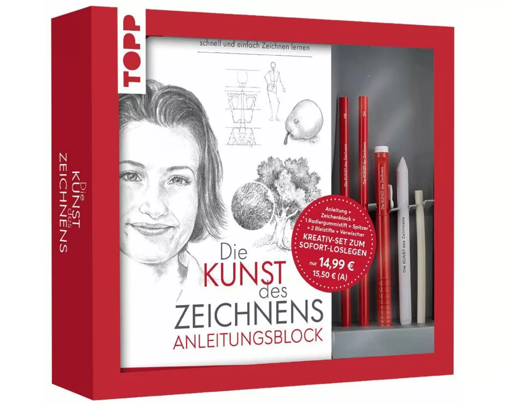 Kreativ-Set Die Kunst des Zeichnens