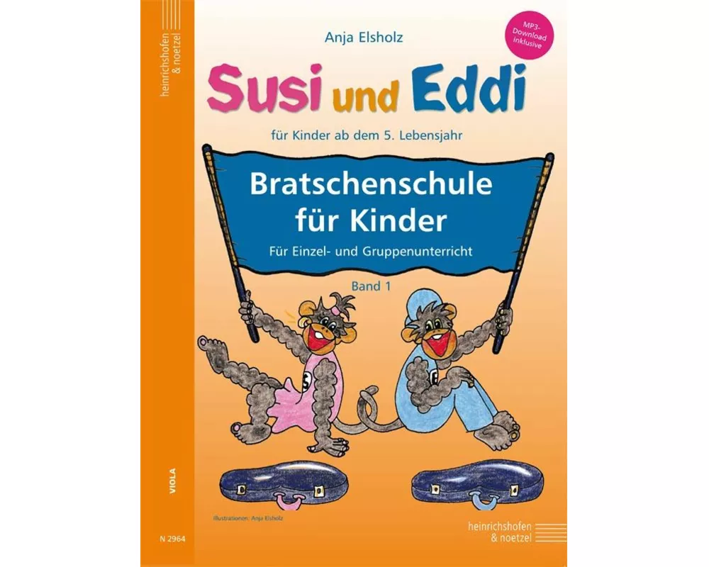 Susi und Eddi: Bratschenschule für Kinder