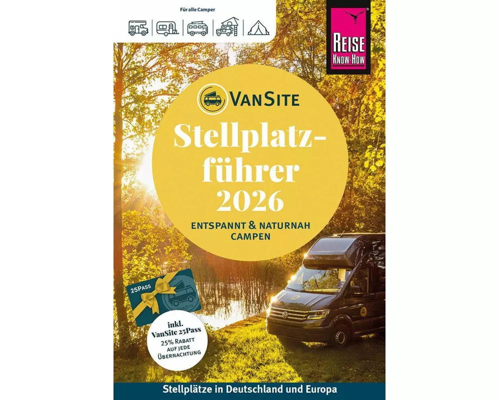 VanSite Stellplatzführer 2026