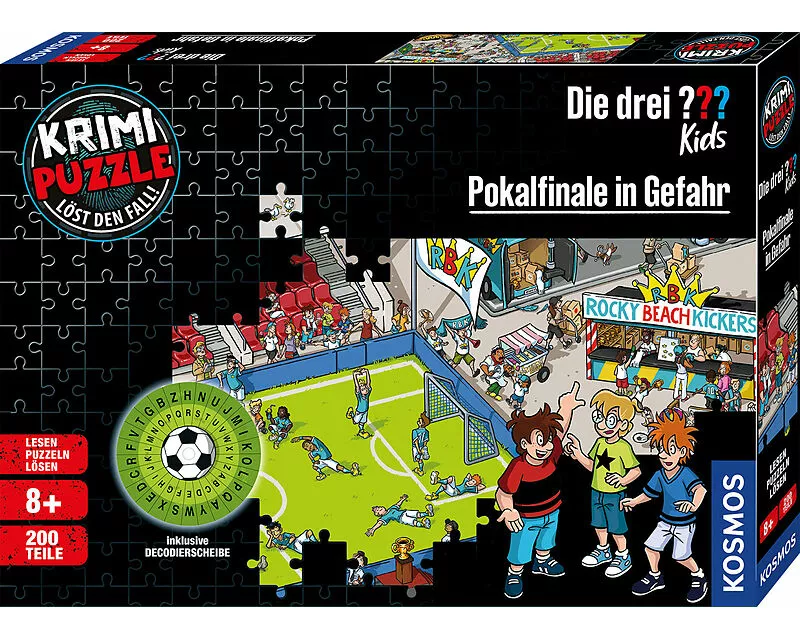 Krimi-Puzzle: Die drei ??? Kids - Pokalfinale in Gefahr