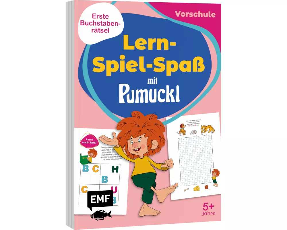 Lern-Spiel-Spaß mit Pumuckl - Mein Vorschulblock: Erste Buchstaben