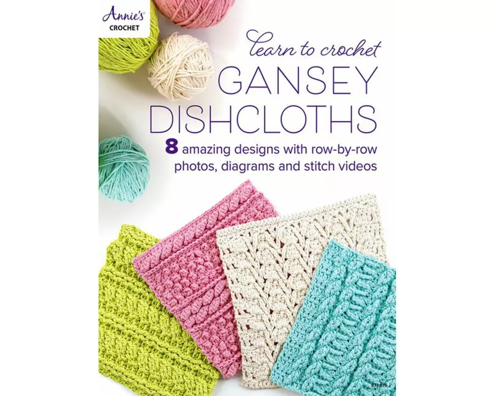 Learn to Crochet Gansey Dishcloths