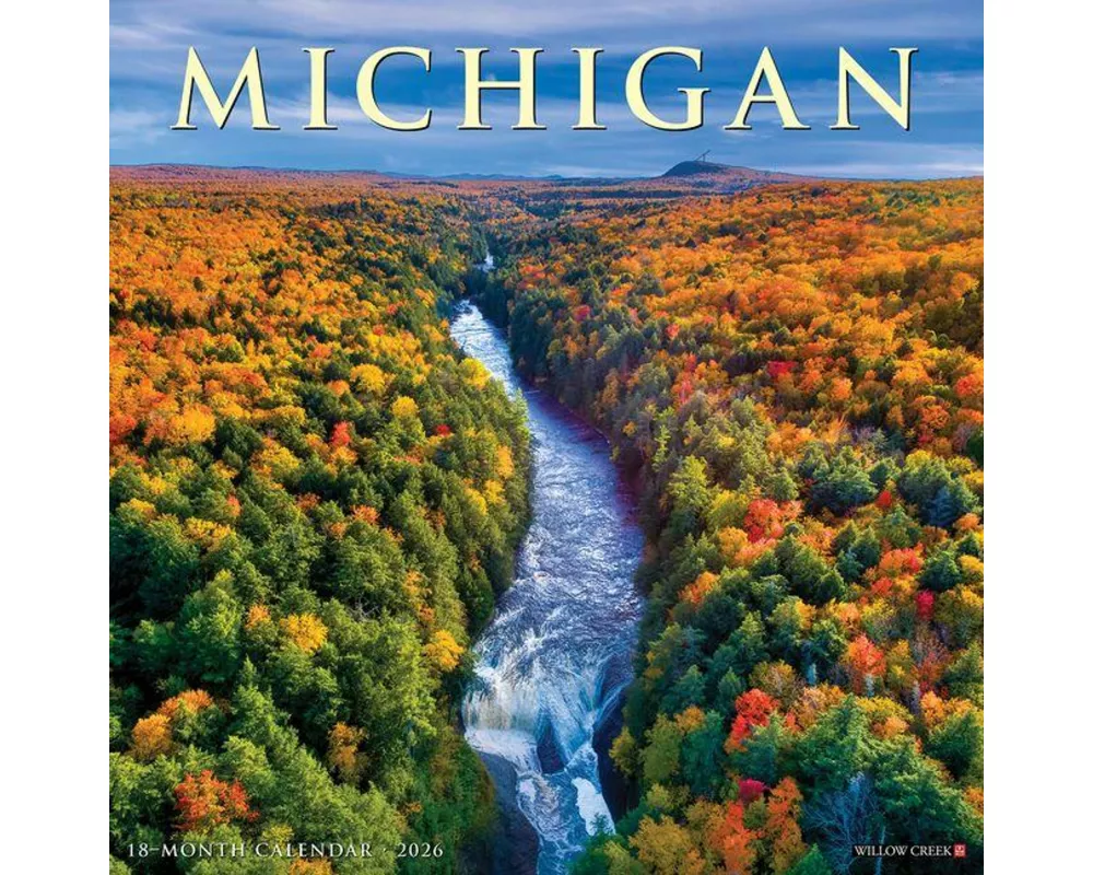Michigan 2026 Wall Calendar