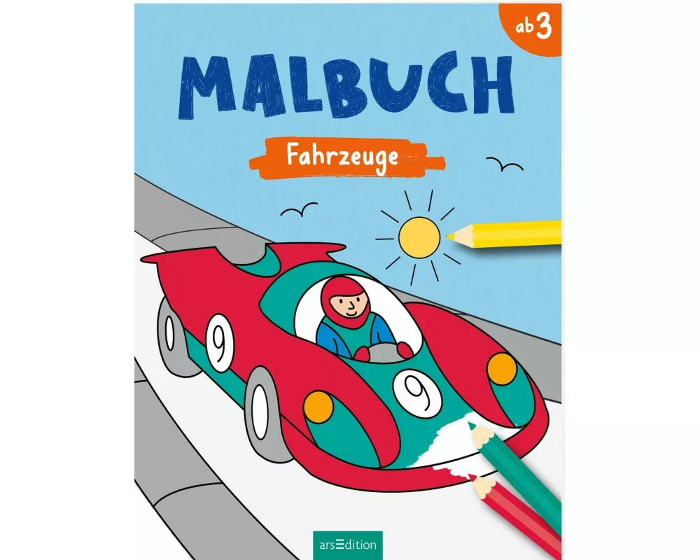 Malbuch Fahrzeuge