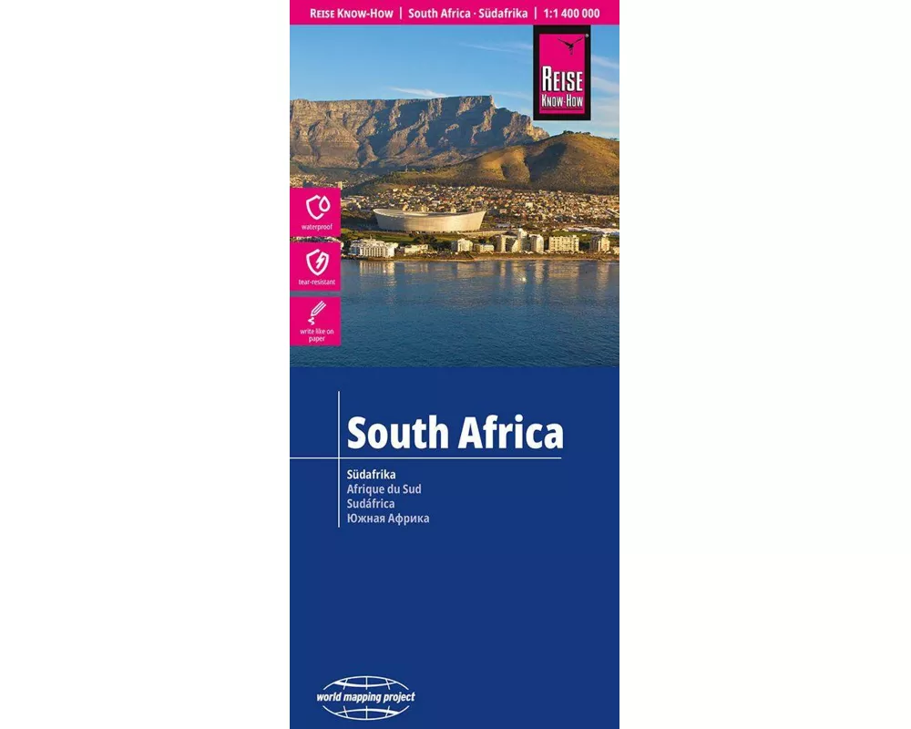 Reise Know-How Landkarte Südafrika | South Africa (1:1.400.000)