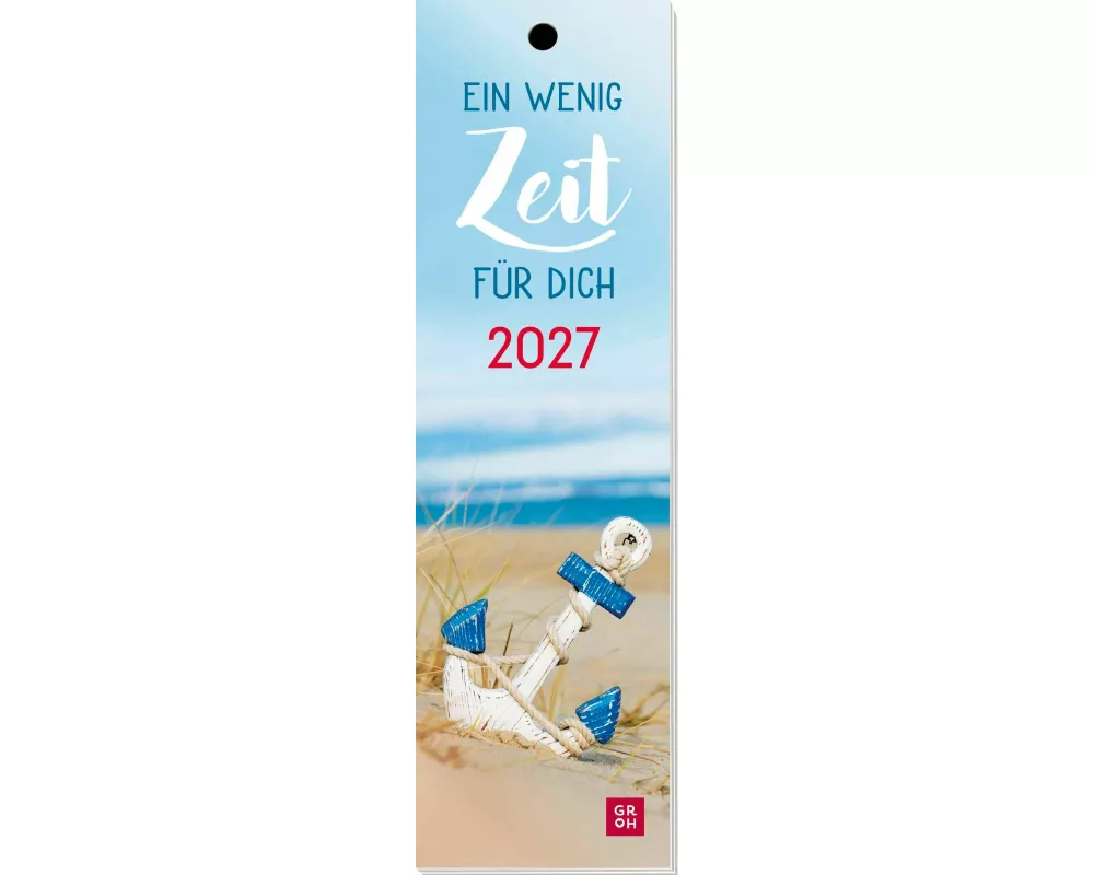 Lesezeichenkalender 2027: Ein wenig Zeit für dich