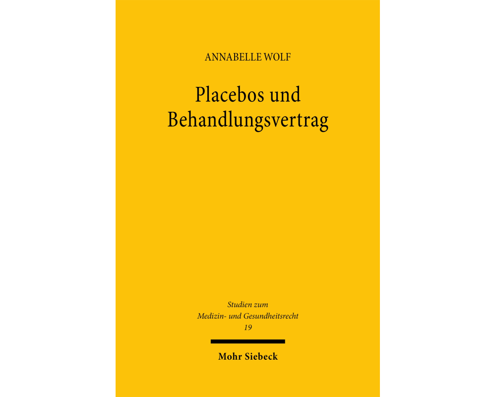 Placebos und Behandlungsvertrag