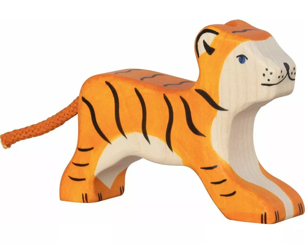 Tiger, klein, laufend