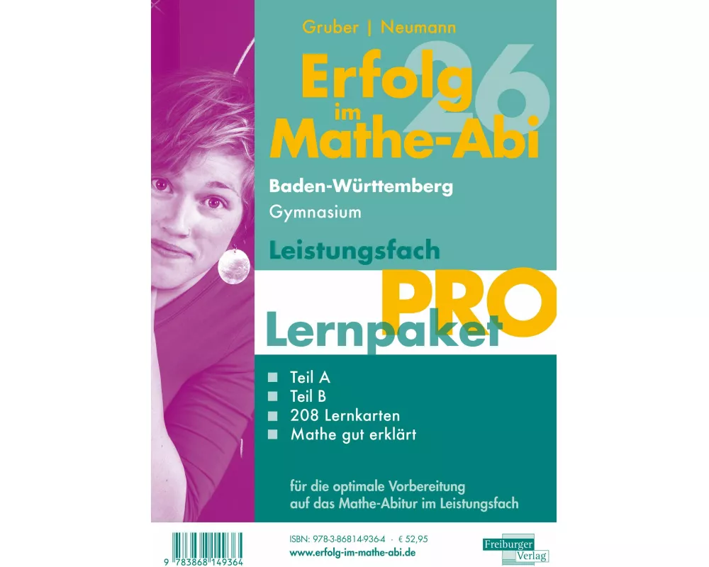 Erfolg im Mathe-Abi 2026 Lernpaket Leistungsfach 'Pro' Baden-Württemberg Gymnasium
