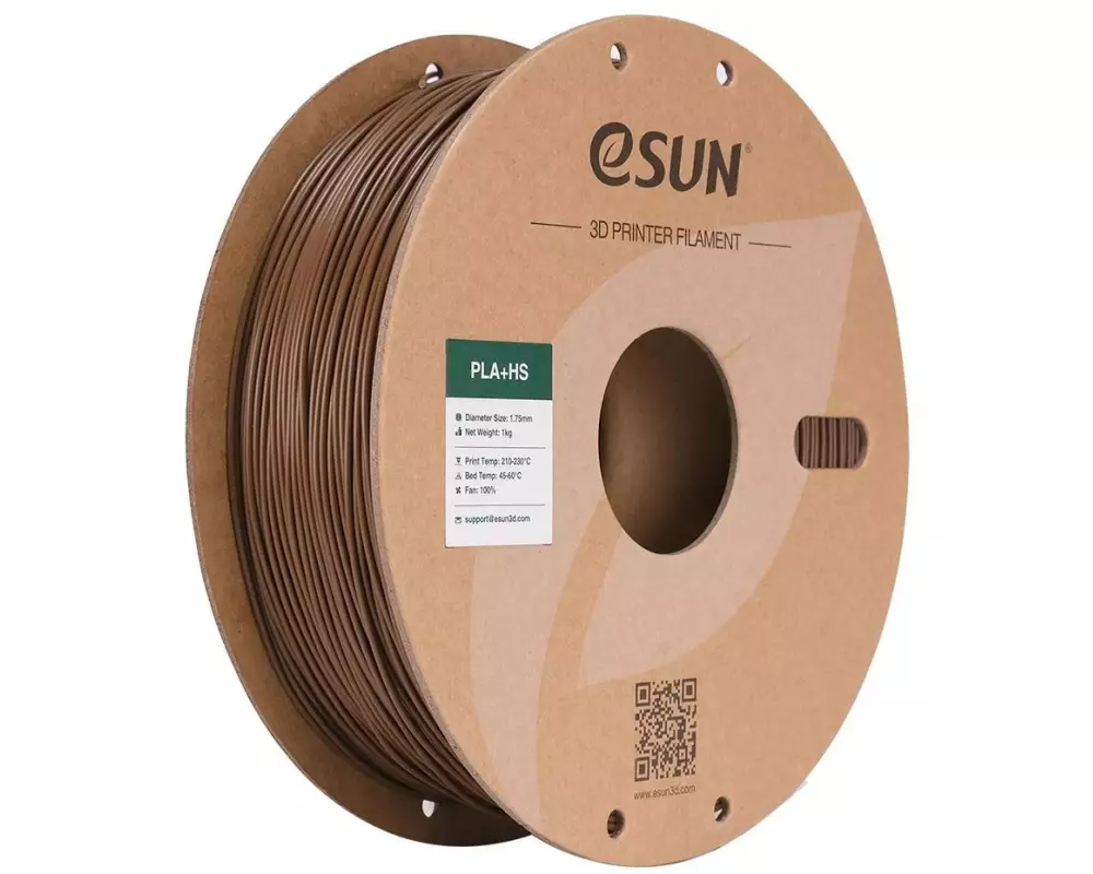 eSun Filament PLA+ HS Braun 1.75 mm 1 kg