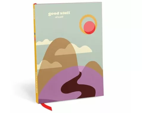 Em & Friends Good Stuff Ahead Blank Journal