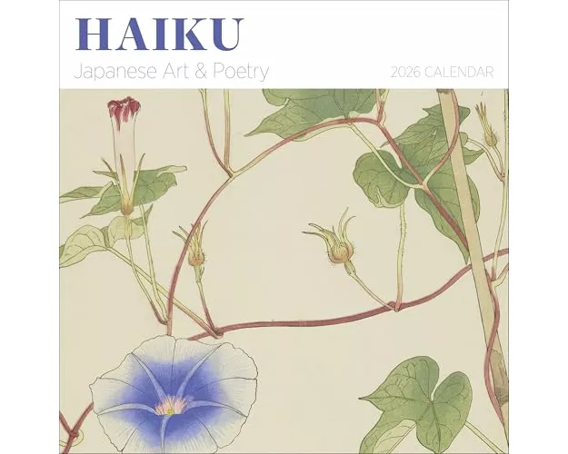 Haiku: Japanese Art and Poetry 2026 Wall Calendar