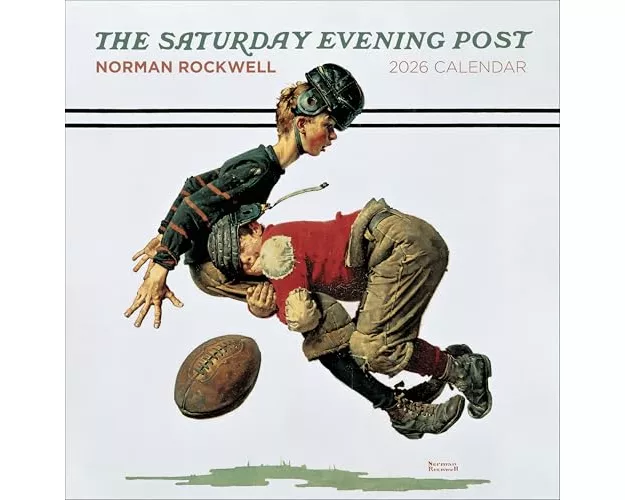 Norman Rockwell: The Saturday Evening Post 2026 Wall Calendar