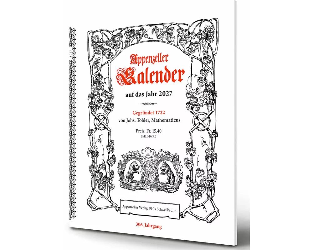 Appenzeller Kalender 2027