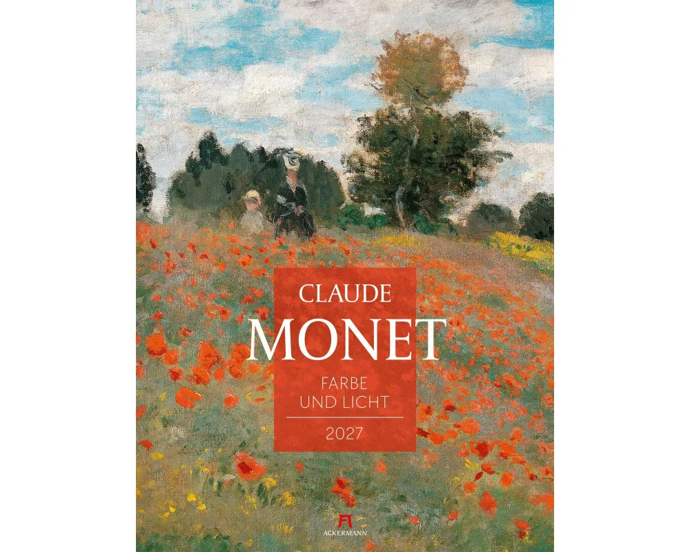 Claude Monet Kalender 2027 | Farbe und Licht