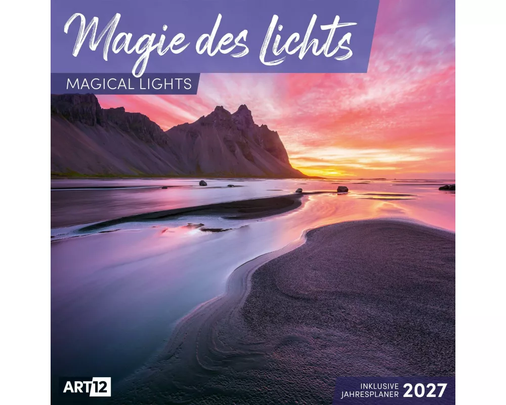 Magie des Lichts Kalender 2027 - 30x30 - Art12