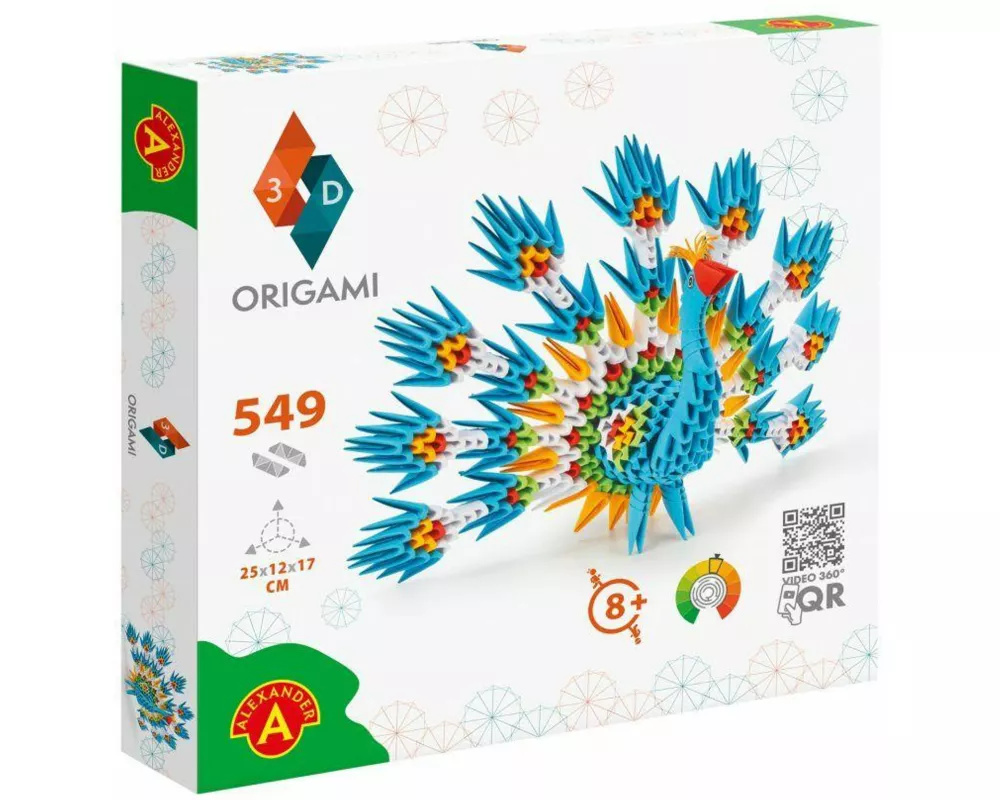 ORIGAMI 3D - Peacock
