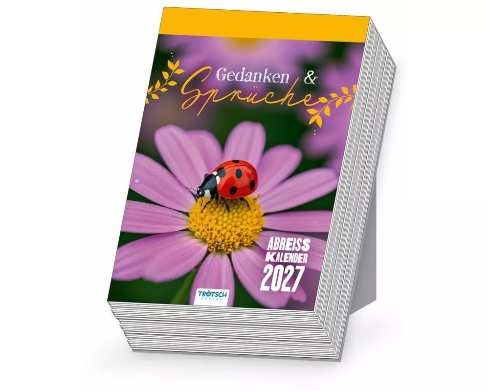 TRÖTSCH - Abreißkalender Gedanken und Sprüche 2027