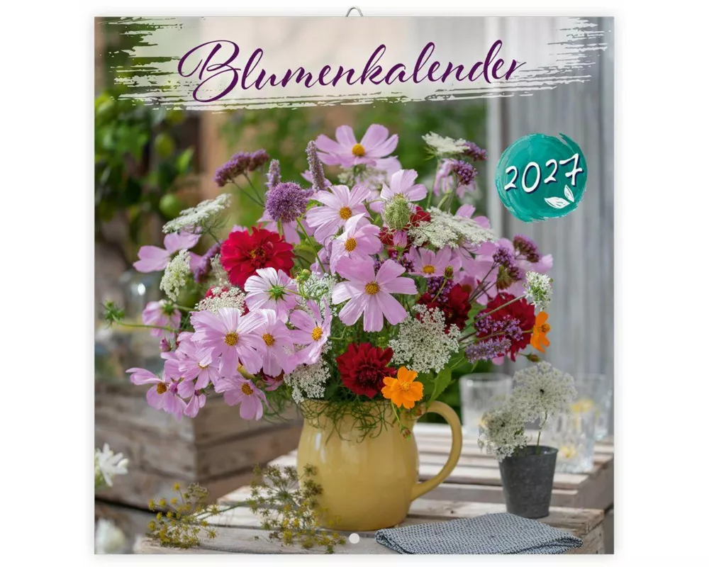 TRÖTSCH - Broschürenkalender Blumenkalender 2027