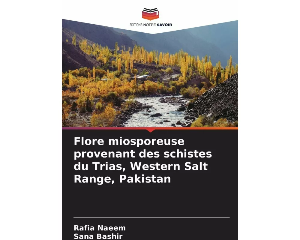 Flore miosporeuse provenant des schistes du Trias, Western Salt Range, Pakistan
