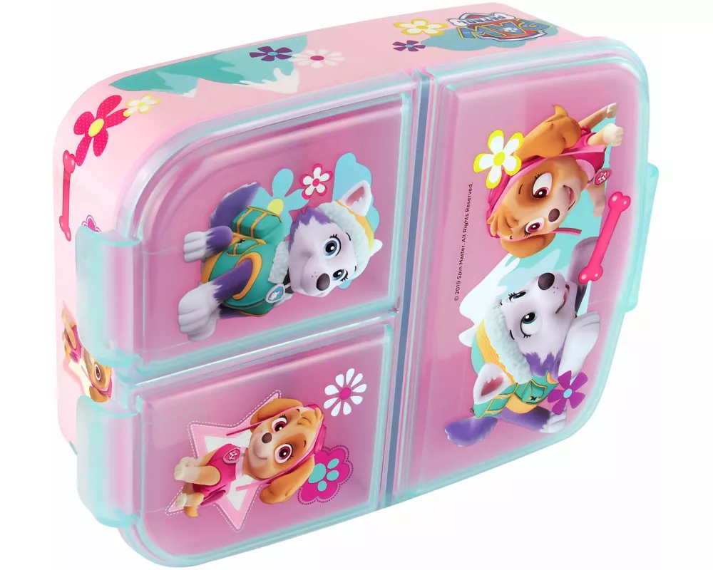 Paw Patrol Girl Brotdose dreigeteilt