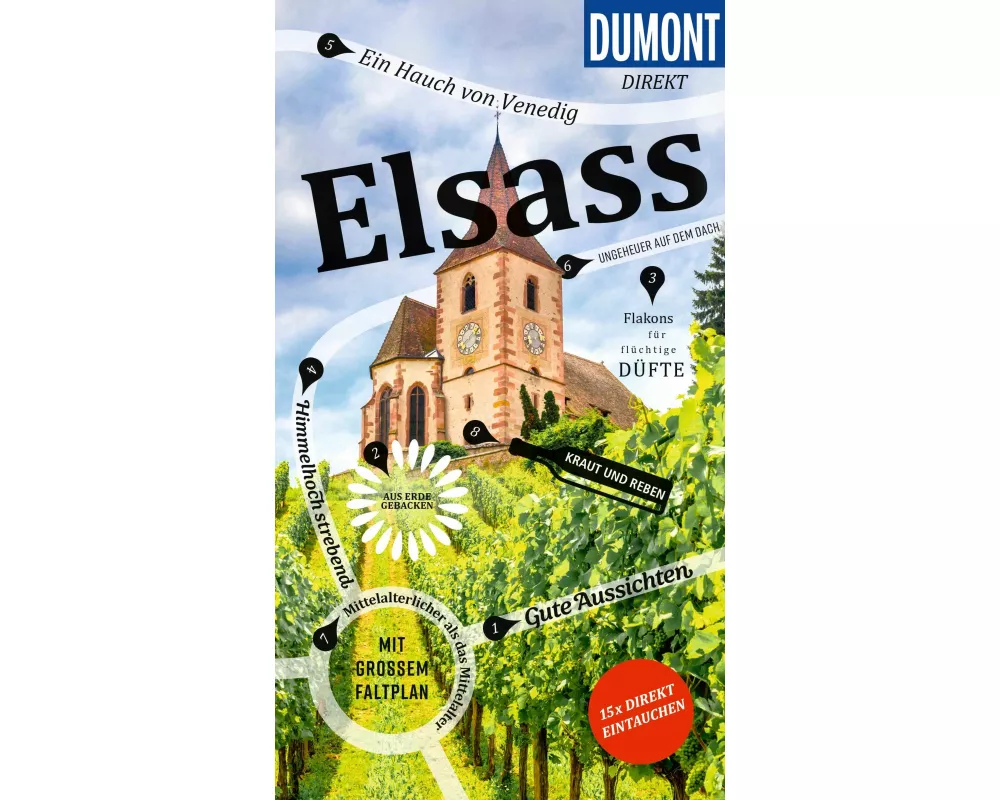 DUMONT direkt Reiseführer Elsass
