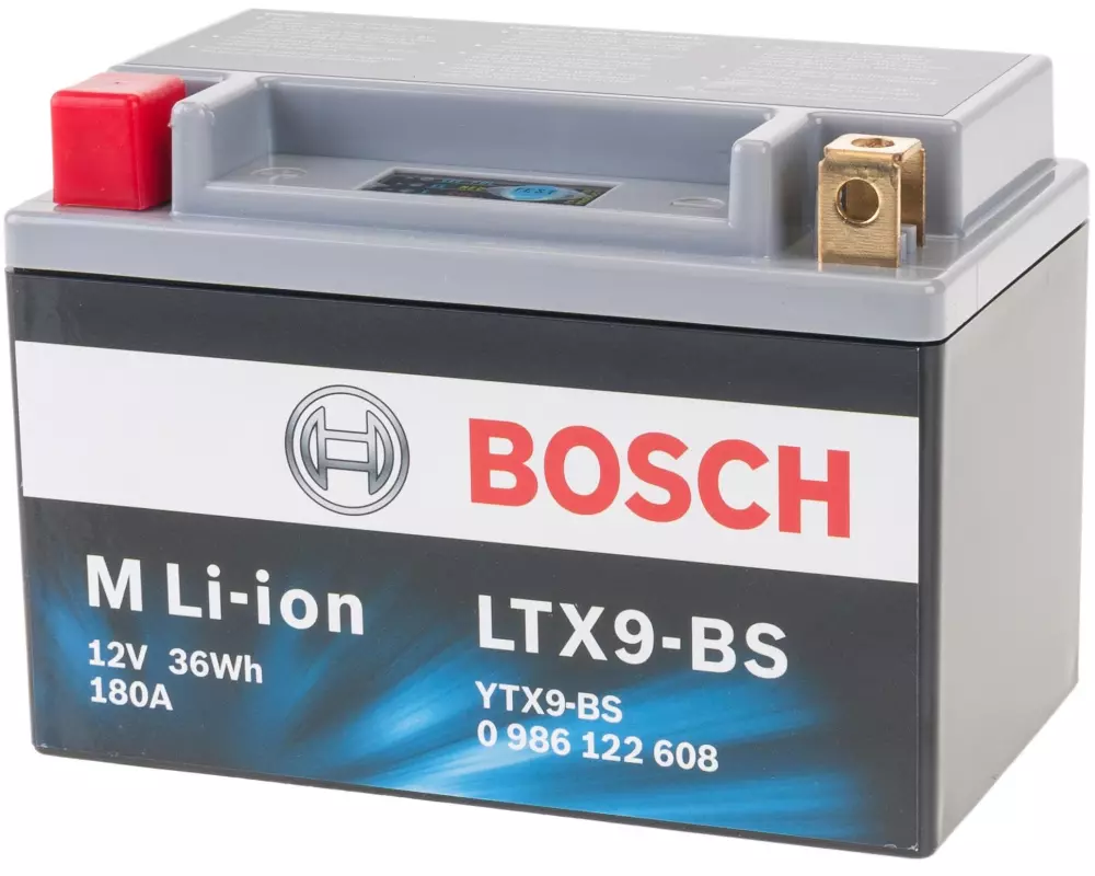 Bosch Automotive Motorradbatterie LTX9-BS 3 Ah