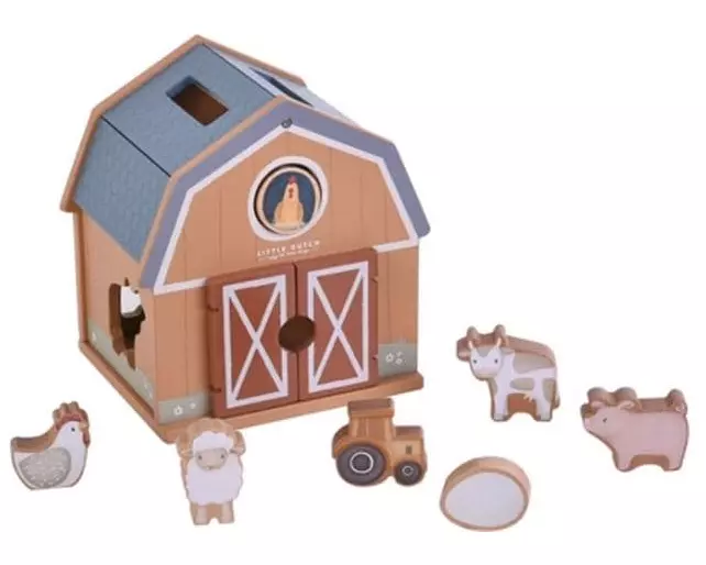 Little Dutch Steckspiel Little Farm FSC