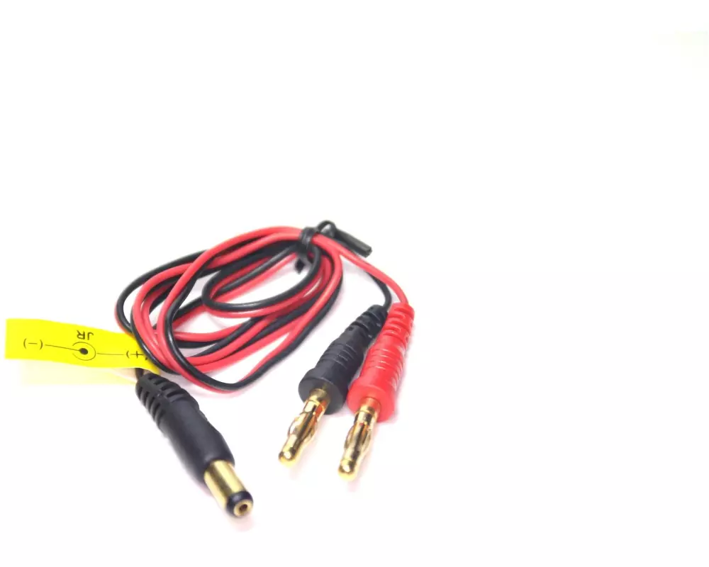EP Ladekabel 4 mm Bananenstecker zu DC-Buchse