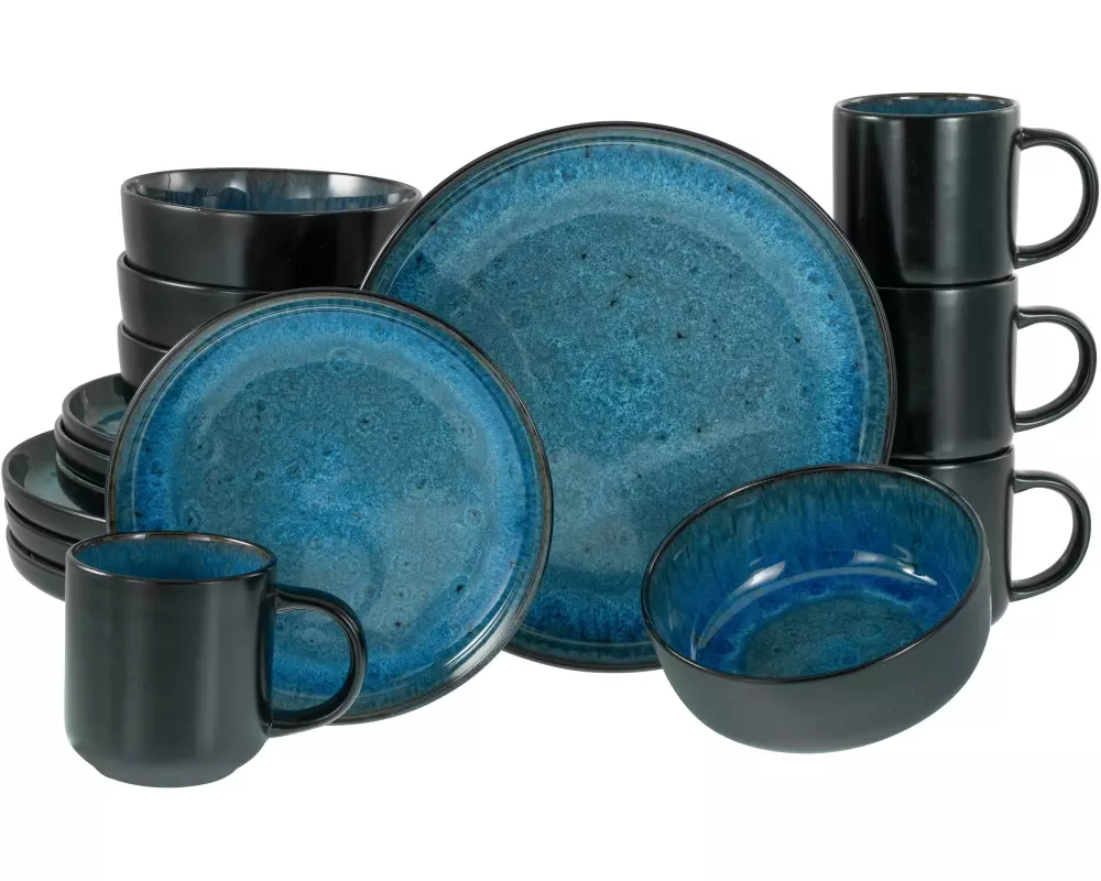 creaTable Teller-Set Blau