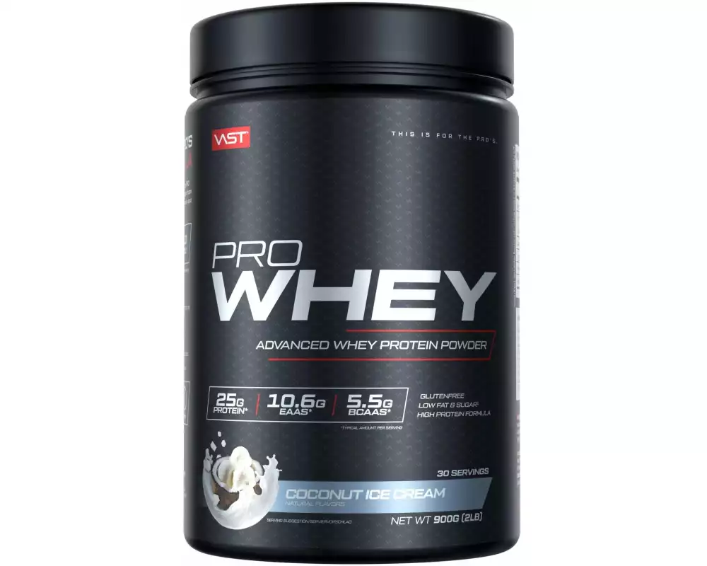 VAST Pulver Pro Whey Dose: 900g, Coconut Ice Cream
