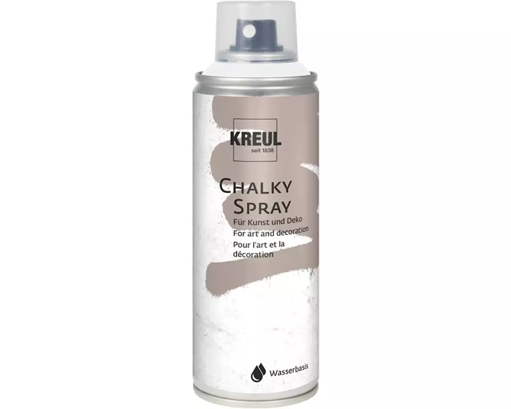 Kreul Sprühfarbe Chalky Snow White, 200 ml