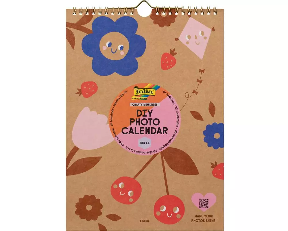 Folia Dauerkalender CRAFTY MEMORIES A4