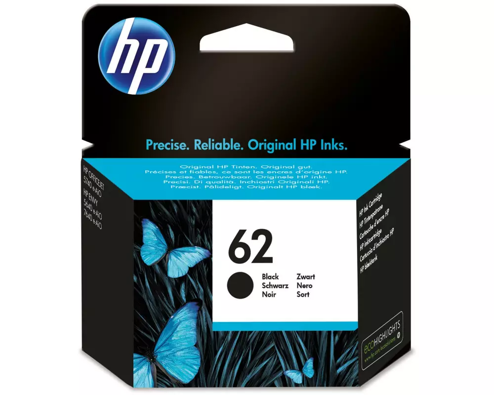 HP Tinte Nr. 62 (C2P04AE) Black