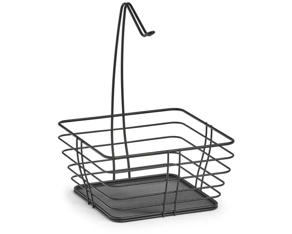 Zeller Present Früchtekorb 1 Stück, Schwarz