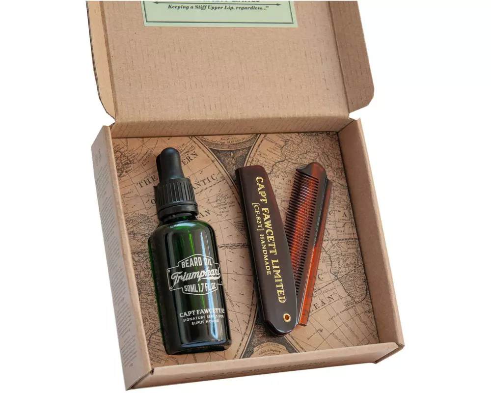 captain fawcett Triumphant Bartpflege-Set 50 ml