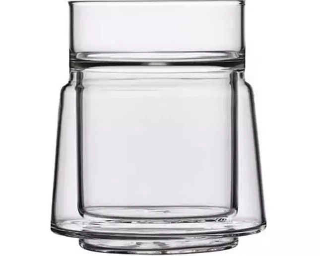 Jacob Jensen Thermo-Glas Doppelwandgläser Medium 210 ml, Transparent